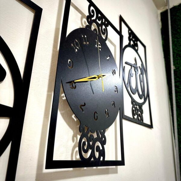 ALLAH Design Analogue Wall Clock - Image 2